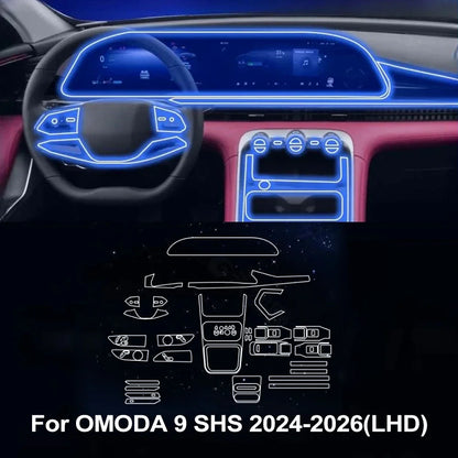 Premium Interior Protection Film for OMODA 9
