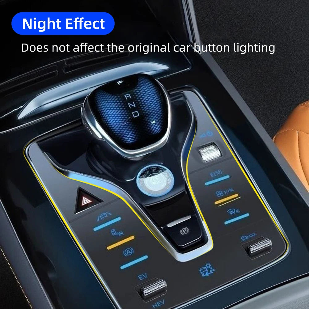 Silicone Center Control Handle Panel Protective Film Waterproof For BYD Atto 3 / Atto 2 - NeoBYD