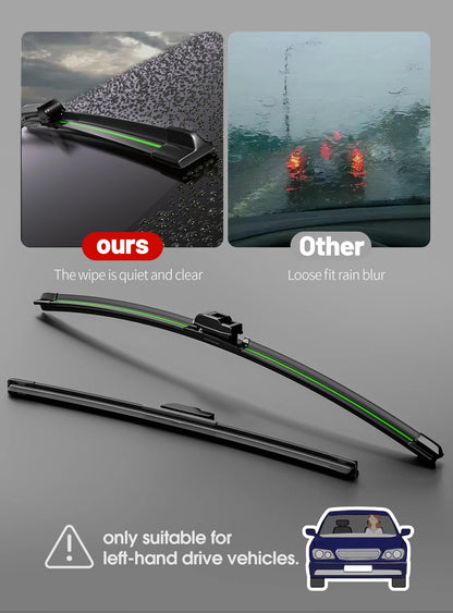 Front Windshield Wiper Blades For BYD Dolphin - 2 Pieces