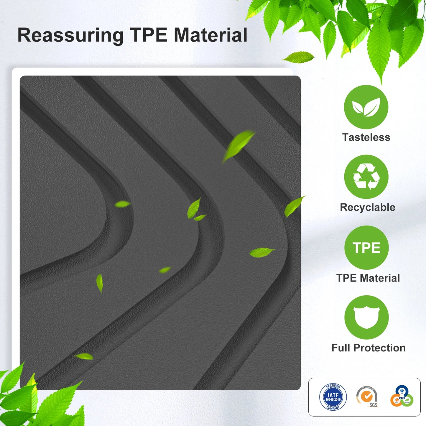 SmaBee BYD ATTO 2 Floor Mats Waterproof 3D LHD All Weather - NeoBYD