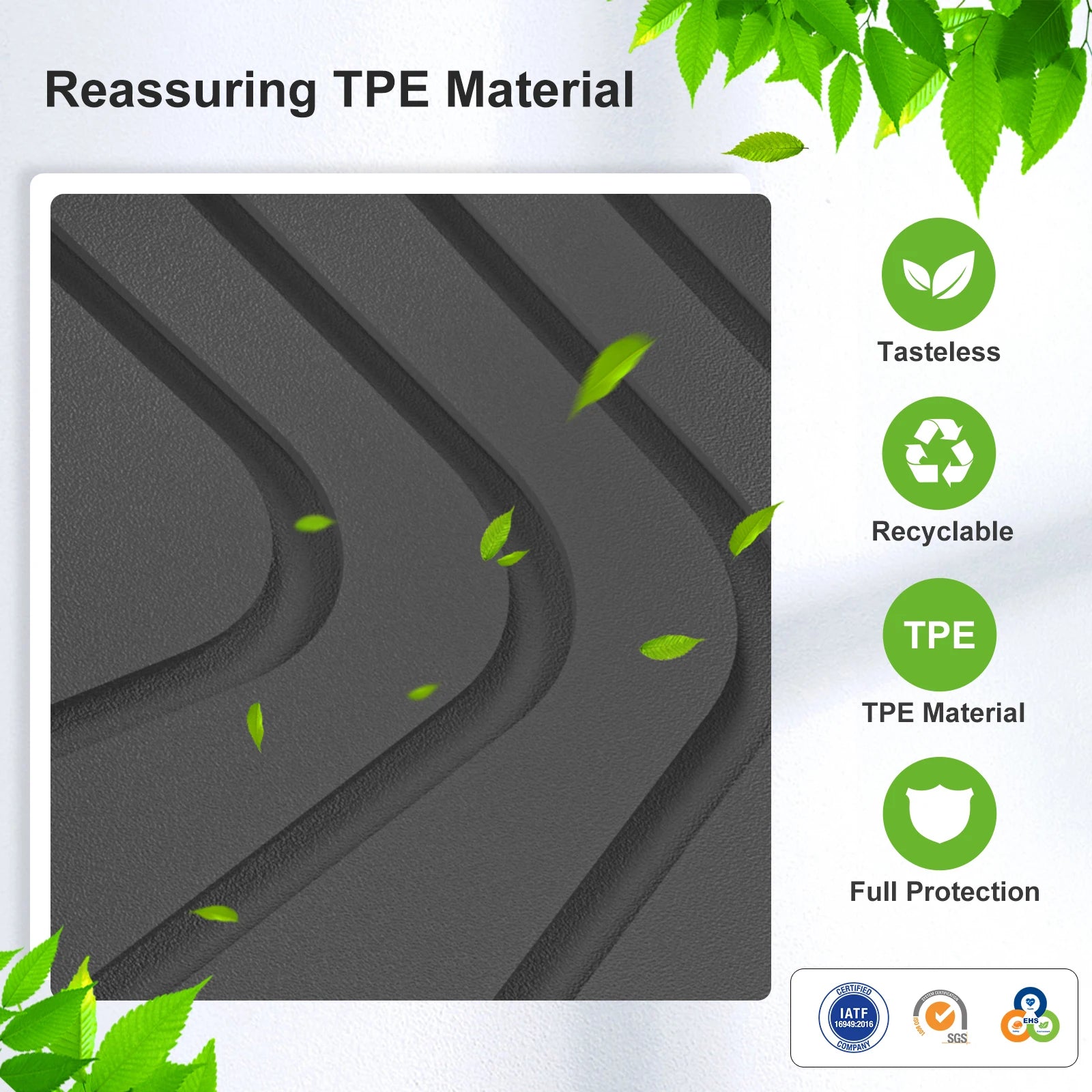 SmaBee BYD ATTO 2 Floor Mats Waterproof 3D LHD All Weather - NeoBYD