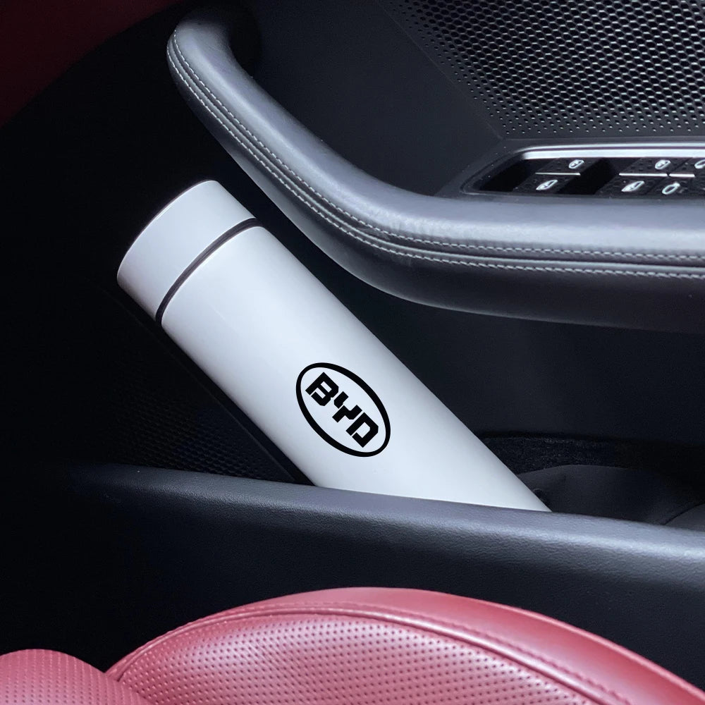 Car Intelligent Thermos Bottle For BYD Tang F3 E6 Atto 3 Yuan Plus Song Max F0 G3 I3 Ea1 Dmi 2din 2014 G6 Pro Auto Accessories - NeoBYD