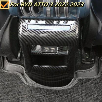 BYD Atto3 Rear AC Panel Trim ABS Easy Install For Owners - NeoBYD