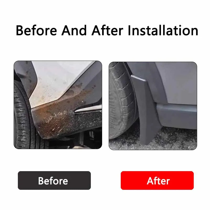 Mud Flaps Front Rear Splash Gaurds For BYD Seal U / Sealion 6 - NeoBYD