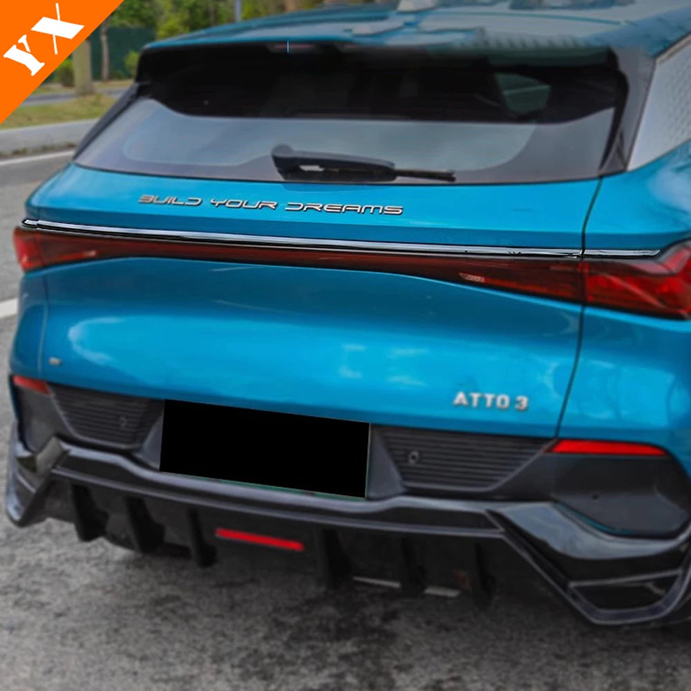BYD ATTO 3 Yuan Plus Rear Trunk Lid Cover Trim Black - NeoBYD
