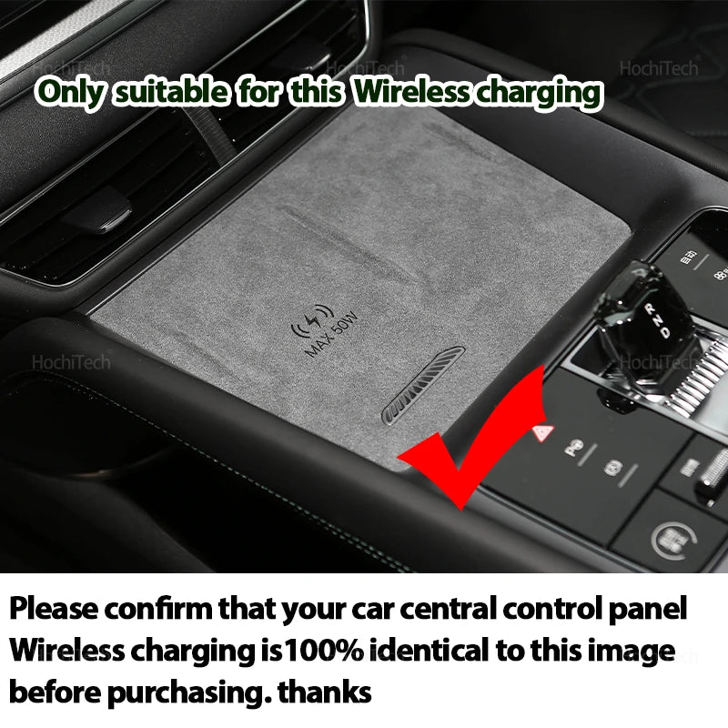 Central Control Non-Slip Wireless Fast Charging Wireless Charger Mat For BYD Sealion 7 - NeoBYD