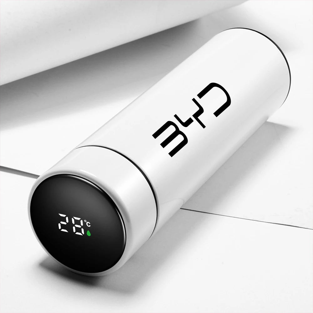 Car Intelligent Thermos Bottle For BYD Tang F3 E6 Atto 3 Yuan Plus Song Max F0 G3 I3 Ea1 Dmi 2din 2014 G6 Pro Auto Accessories - NeoBYD