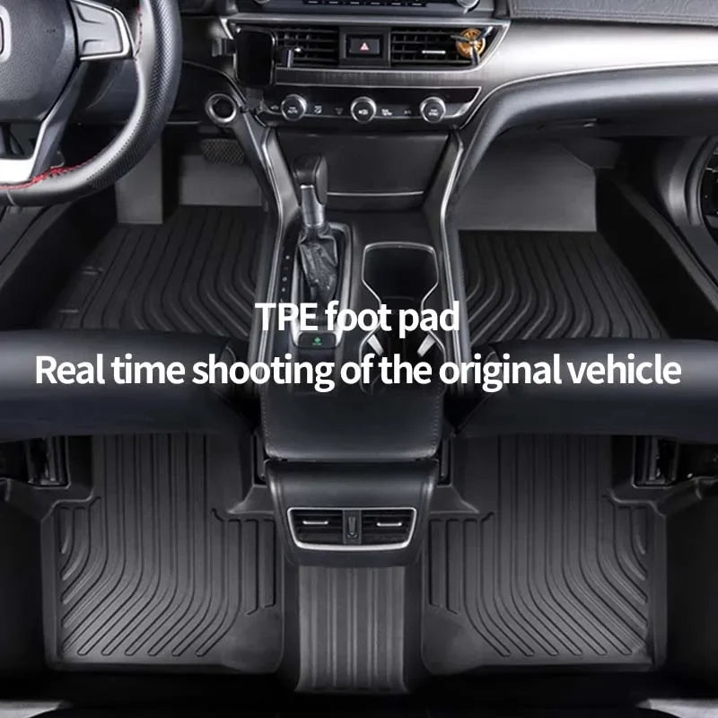 TPE LHD For BYD Seal 2024 2023 2022 Floor Mat Accessories Auto Foot Panel Liner Storage Carpet Pad Waterproof Parts Car Sticker