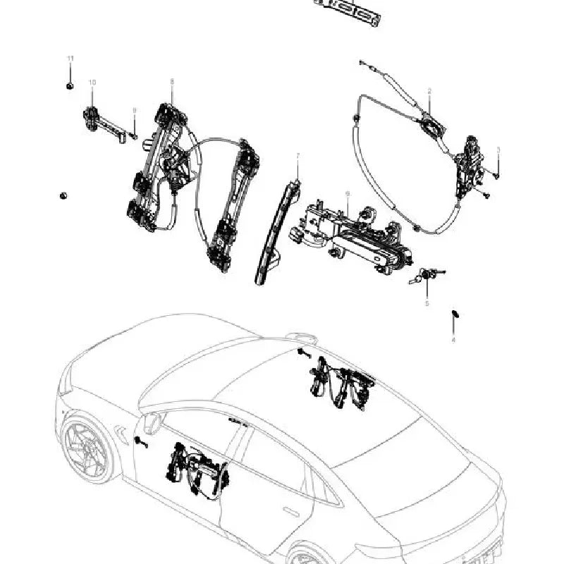 Retractable Cover Book Trunk For BYD Seal U / Sealion 6