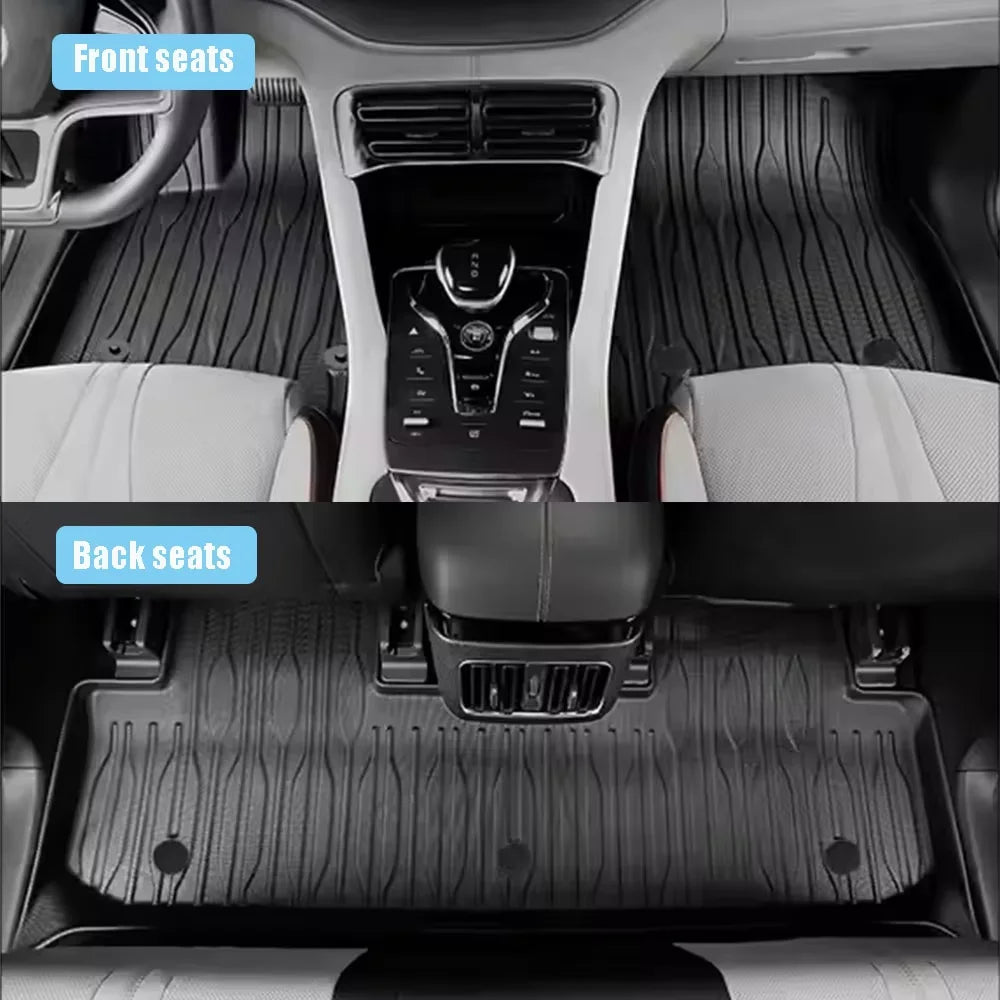 TPE Floor Mats and Cargo Liner, All Weather Floor Liners Trunk Mat LHD & RHD For BYD Seal U / Sealion 6