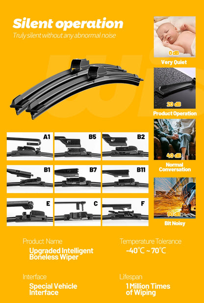 BYD Atto 3 Wiper Blades LECIBUBI Front Windshield Premium - NeoBYD