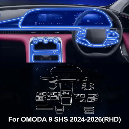 Premium Interior Protection Film for OMODA 9