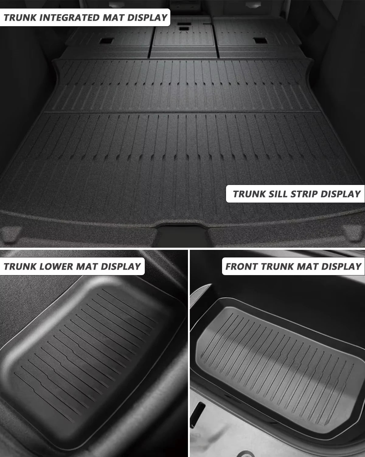 Premium Custom Fit Tesla Floor and Luggage Mats