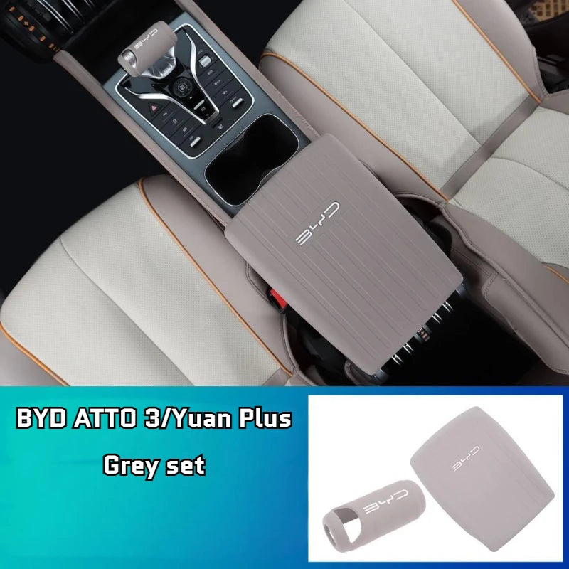 Armrest And Gear Shift Knob Protective Cover For BYD Atto 3 / Atto 2 - NeoBYD