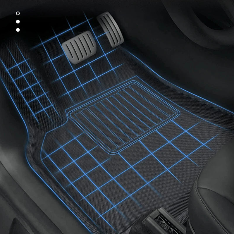 Front, Rear and Trunk Floor Mats / Cargo Liner Protector Waterproof Non-slip For BYD Seal RHD - NeoBYD