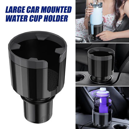 Large Car Cup Holder Expander With Adjustable Base Cup Holder Adapter Multipurpose Car Bottle Cups Organizer Storage Accessories - NeoBYD