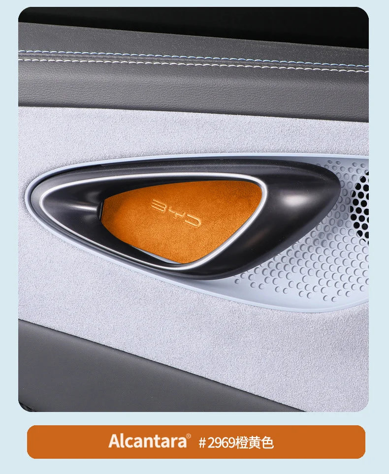 BYD Seal Suede Door Handle Patch Covers 4Pc EV Kit Pro - NeoBYD