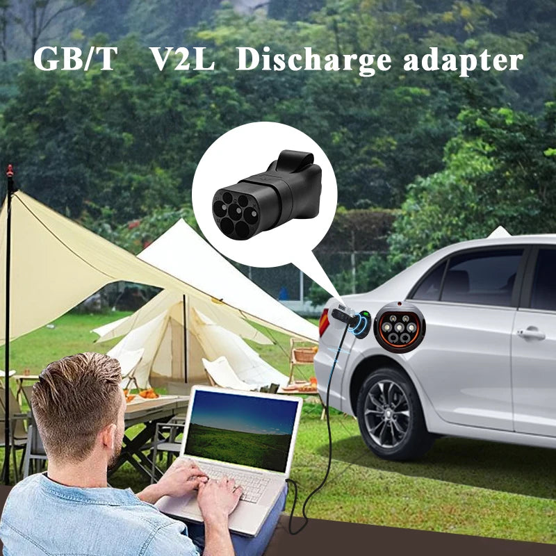 V2L EV Discharge GB/T To US Plug Three Hole Socket or Universal Adaptor Socket 16A - NeoBYD