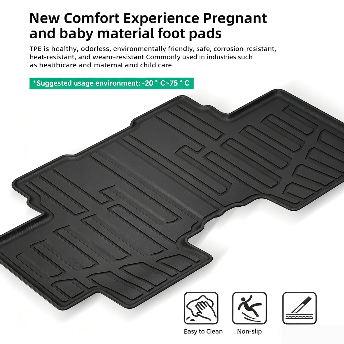 Premium All-Weather Waterproof Floor Mats for Chery OMODA C5 EV