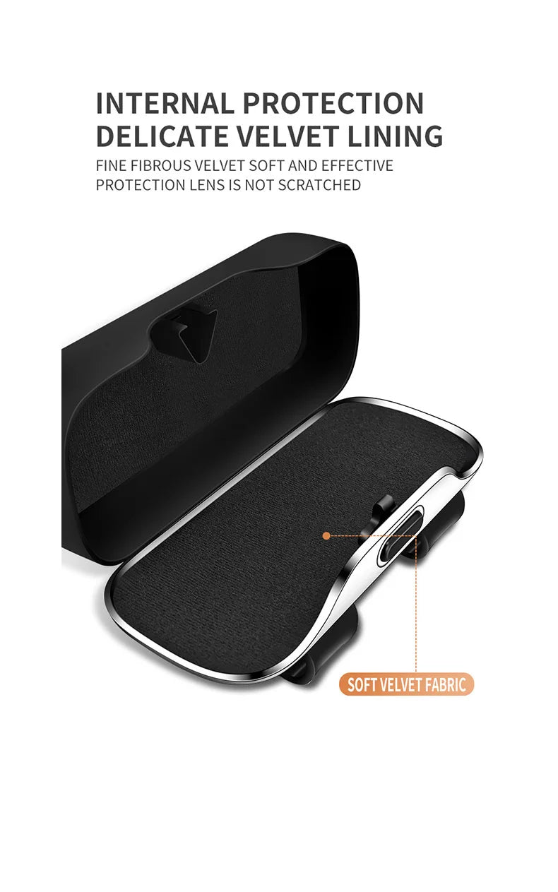 Car Visor Sunglasses/Glasses Holder Case Clip Box For BYD - NeoBYD