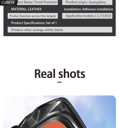 Tailgate Trunk Protection Pads Stickers For BYD Seal U / Sealion 6 - NeoBYD