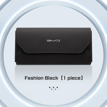 Leather Glasses / Sunglasses Case Clip Storage Box For BYD - NeoBYD
