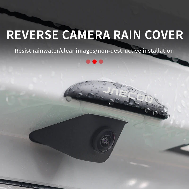 Car Reversing Rear Camera Rain Cover ABS Rain-Proof Car Reverse Camera For Chery Jaecoo J6 J7 J8 Phev J7 Phev 5EV J6 7 J5
