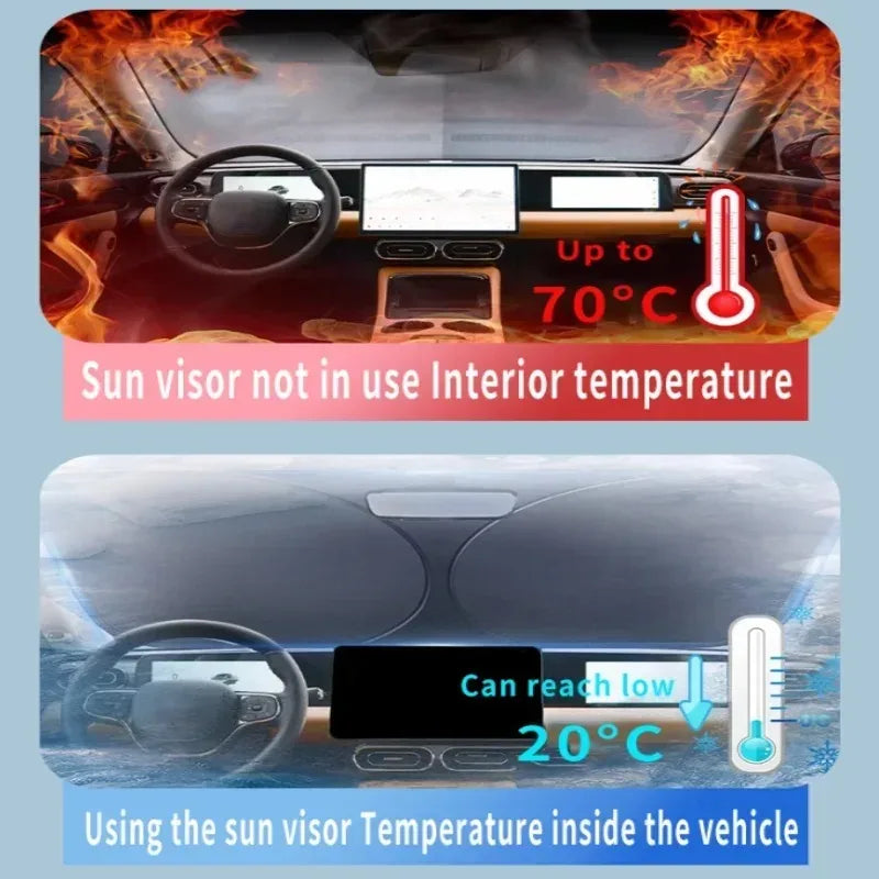 Front Windshield Sunshade For BYD Seal U / Sealion 6 - NeoBYD