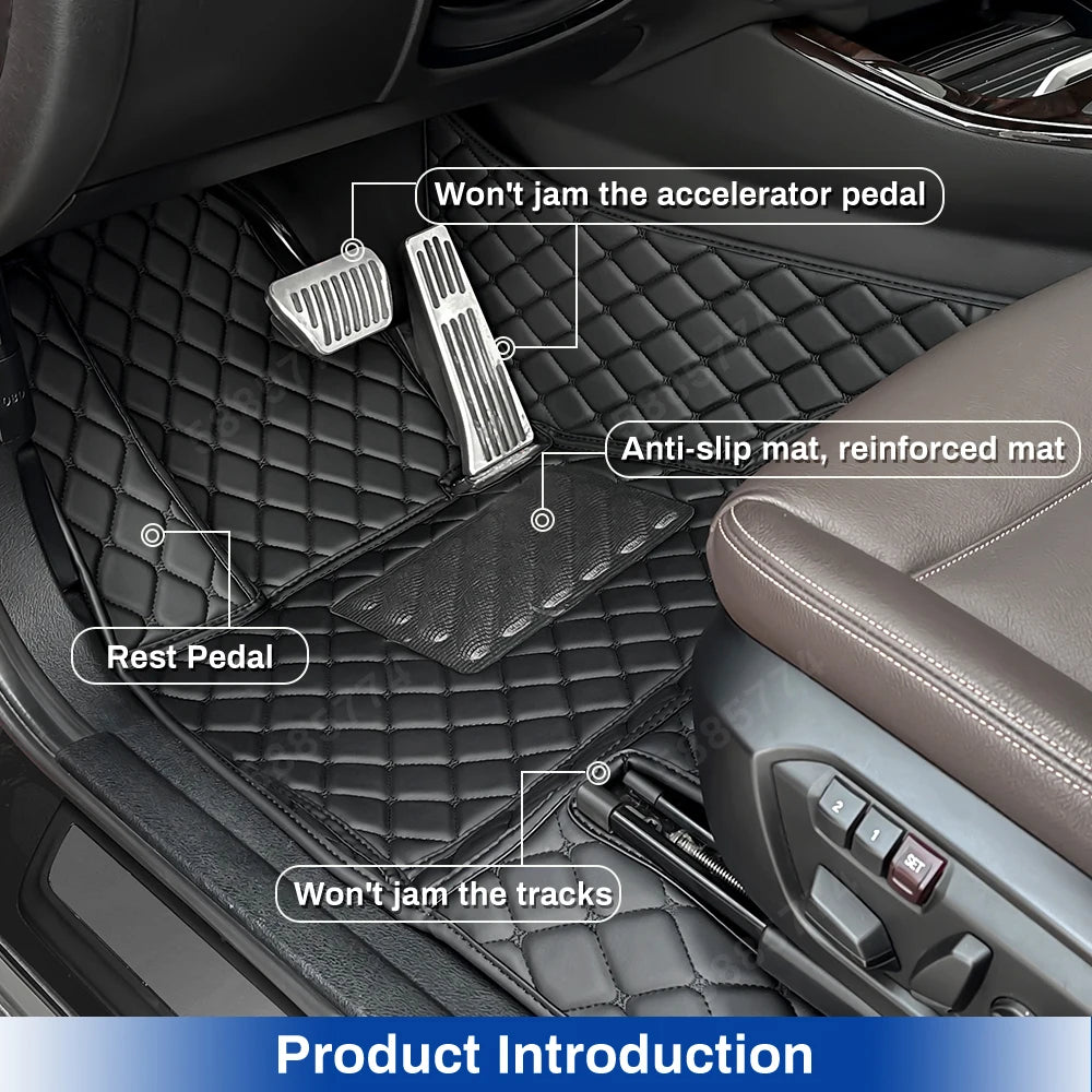 Custom Car Floor Mats For JAECOO J7 2023 2024 2025 Automobile Carpet Cover Interior Details Accessories Protective Pad Parts