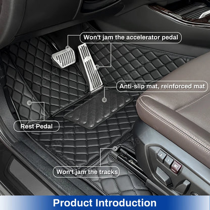 Custom Car Floor Mats For JAECOO J7 2023 2024 2025 Automobile Carpet Cover Interior Details Accessories Protective Pad Parts
