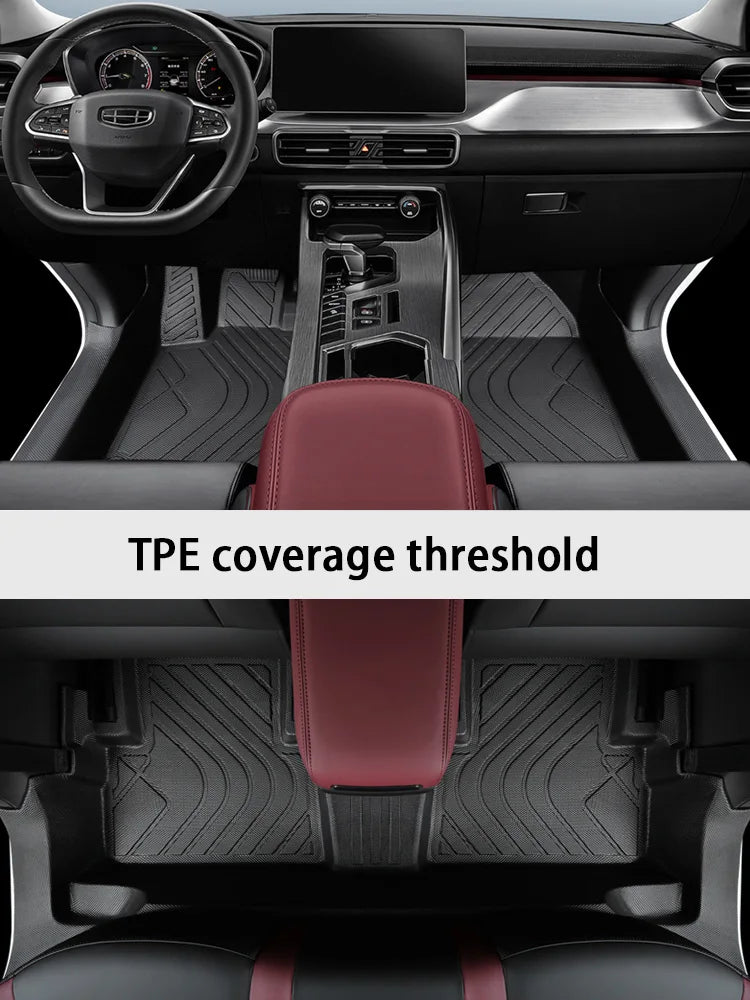 TPE LHD For BYD Seal 2024 2023 2022 Floor Mat Accessories Auto Foot Panel Liner Storage Carpet Pad Waterproof Parts Car Sticker