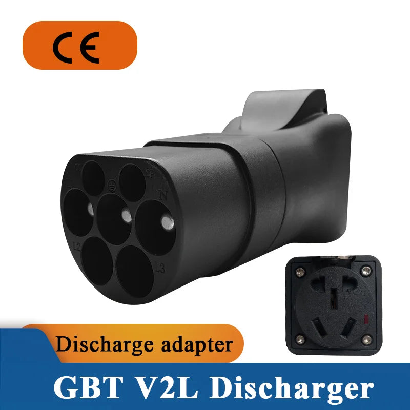 V2L EV Discharge GB/T To US Plug Three Hole Socket or Universal Adaptor Socket 16A - NeoBYD
