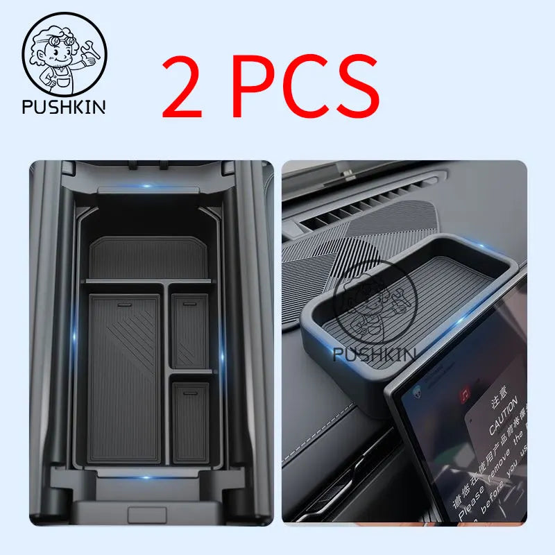 Armrest Box Storage Box For jaecoo j7 PHEV 2025 2024 2023 Car Central Armrest Storage Box Content Center Console