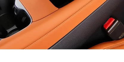 Center Console Precise Fit Divided Compartments ABS+Leather Pad Storage Box For BYD Sealion 7 - NeoBYD