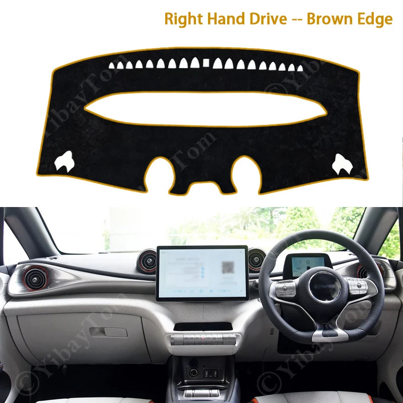Car Dashboard Cover Protective Pad Dash Board Sunshade Carpet Anti-UV Dashmat For BYD Dolphin / Atto 2