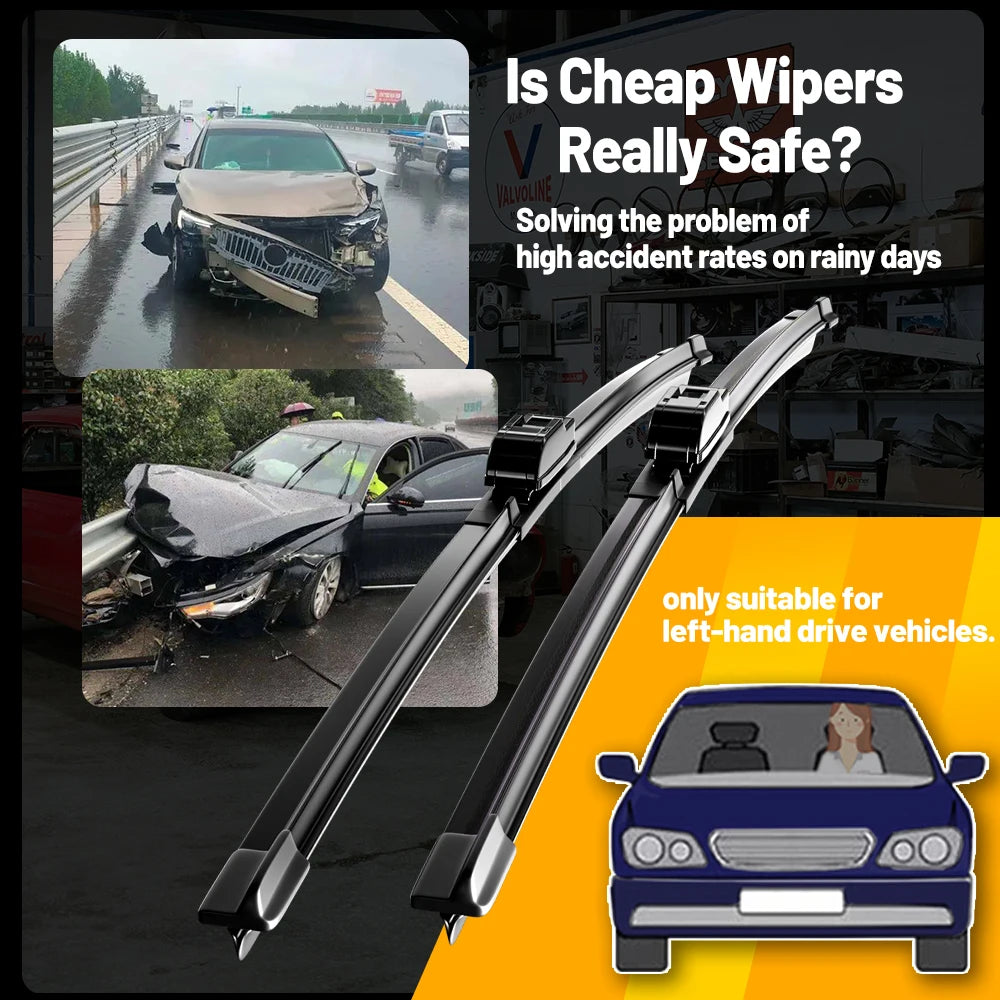 BYD Atto 3 Wiper Blades LECIBUBI Front Windshield Premium - NeoBYD