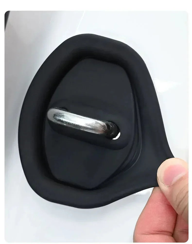 Silicone Car Door Lock Buckle Anti-collision Protective Cover For BYD - NeoBYD