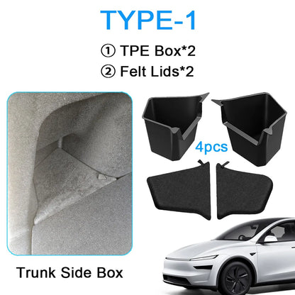 Tesla Model Y Trunk Organizer Upgrade