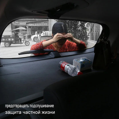 For JAECOO J7 2023 2024 Car Rear Trunk Curtain Cover Rack Partition Shelter Interior Car-styling Decoration Accessories