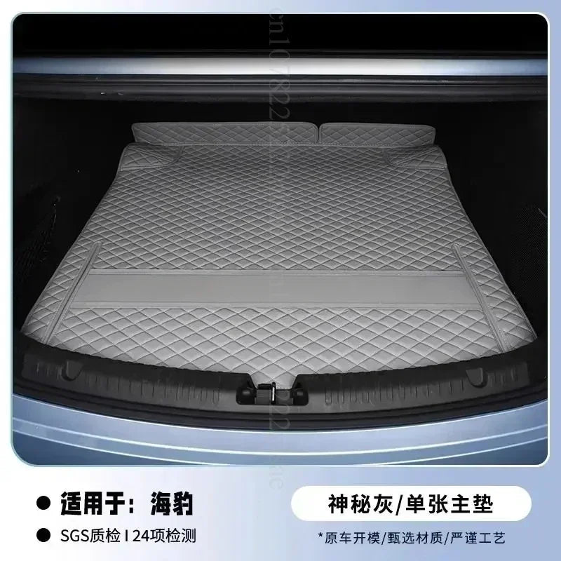 BYD Seal EV Trunk Mat Leather Waterproof For EV Owners - NeoBYD