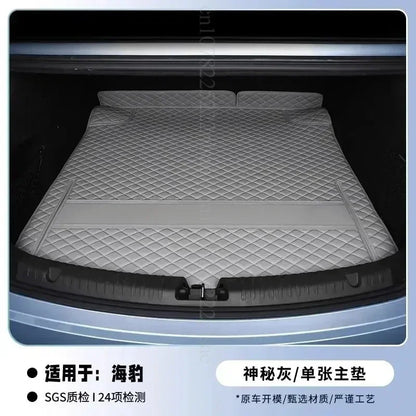 BYD Seal EV Trunk Mat Leather Waterproof For EV Owners - NeoBYD