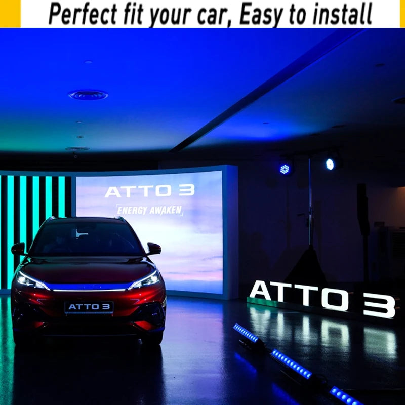 Choice BYD Atto 3 Leather Car Door Kick Pad Protector Kit - NeoBYD