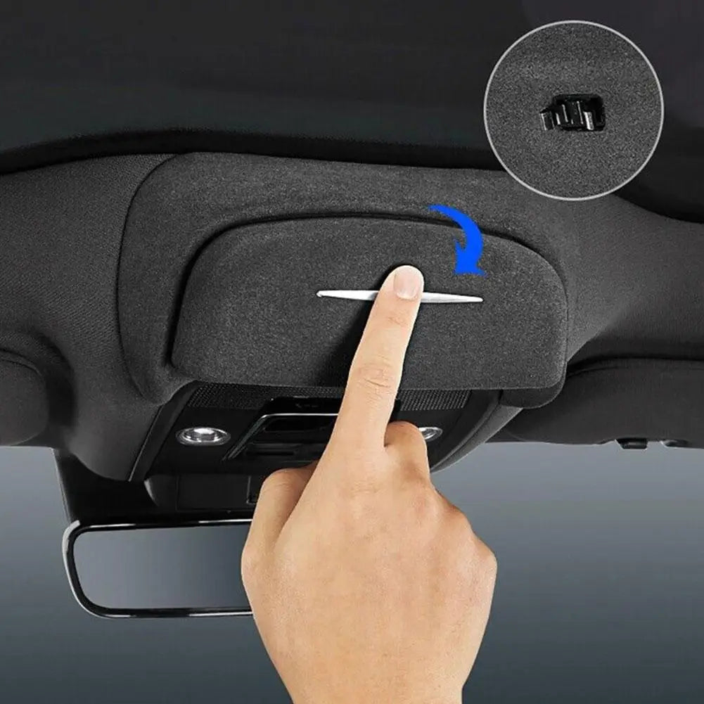 Car Glasses/Sunglasses Storage Box ABS / Suede Ceiling Case For BYD Seal - NeoBYD