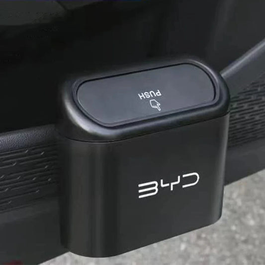 1PC Car Hanging Trash Bin Storage Box for BYD Atto 3 / Seal / Seagull / Dolphin / Act 3 / Tang F3 / E6 / Yuan / Song Plus S6