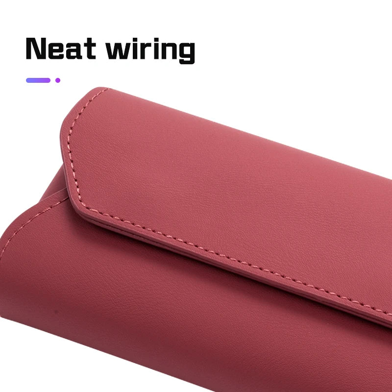Leather Glasses Sunglasses Case Clip on Sun Visor Storage for BYD