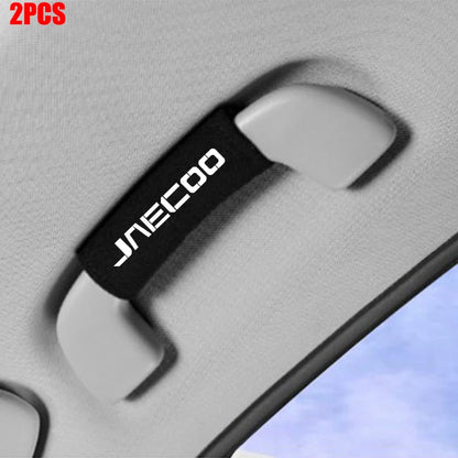 2Pc Car Roof Handle Protector Pull Gloves Short Fleece Anti Slip Pull Glove For JAECOO J7 J8 Chery TIGGO 8PRO OMODA  Accessories