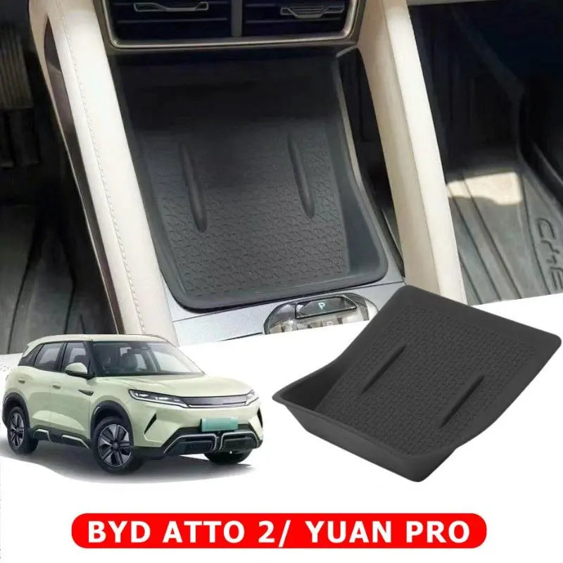 BYD Yuan Pro ATTO 2 Silicone Wireless Charging Pad Cupholder - NeoBYD