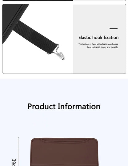 Car Seat Back Anti-Kick Leather Protective Pad For BYD - NeoBYD