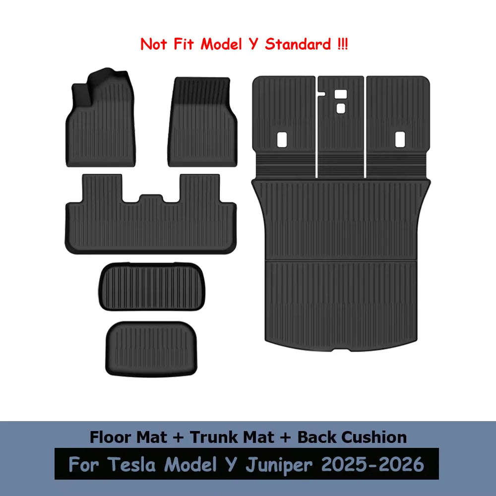 Premium Custom Fit Tesla Floor and Luggage Mats