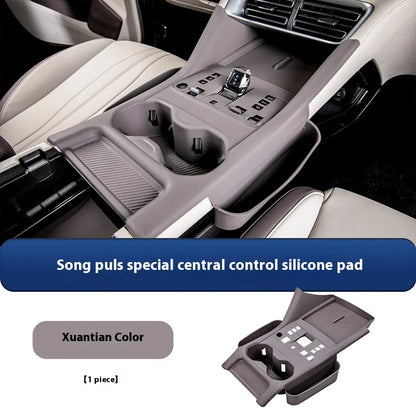 Central Control Panel + Cup Holder + Wireless Charging Silicone Protective Pad For BYD Seal U / Sealion 6 - NeoBYD